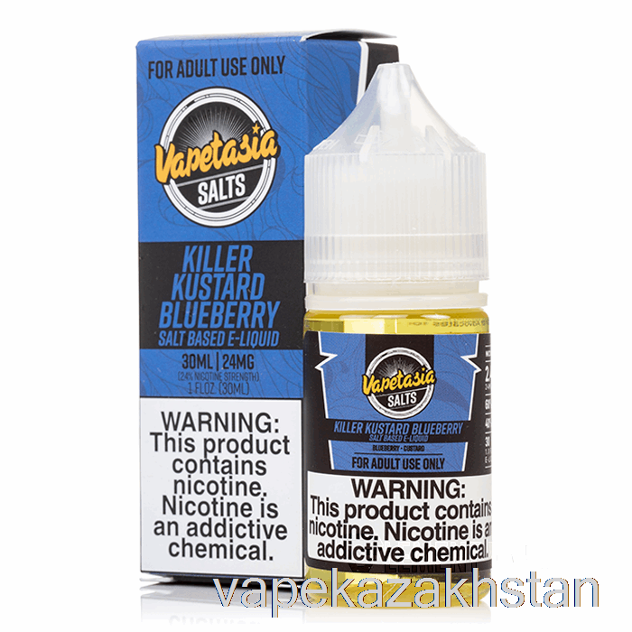 Vape Smoke Killer Kustard Blueberry - Vapetasia Salts - 30mL 48mg